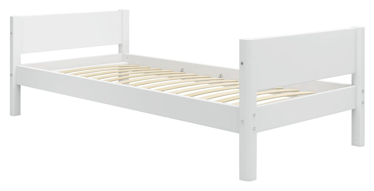 Flexa White Single bed, 200x90