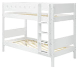 Flexa White Bunk Bed, 200x90