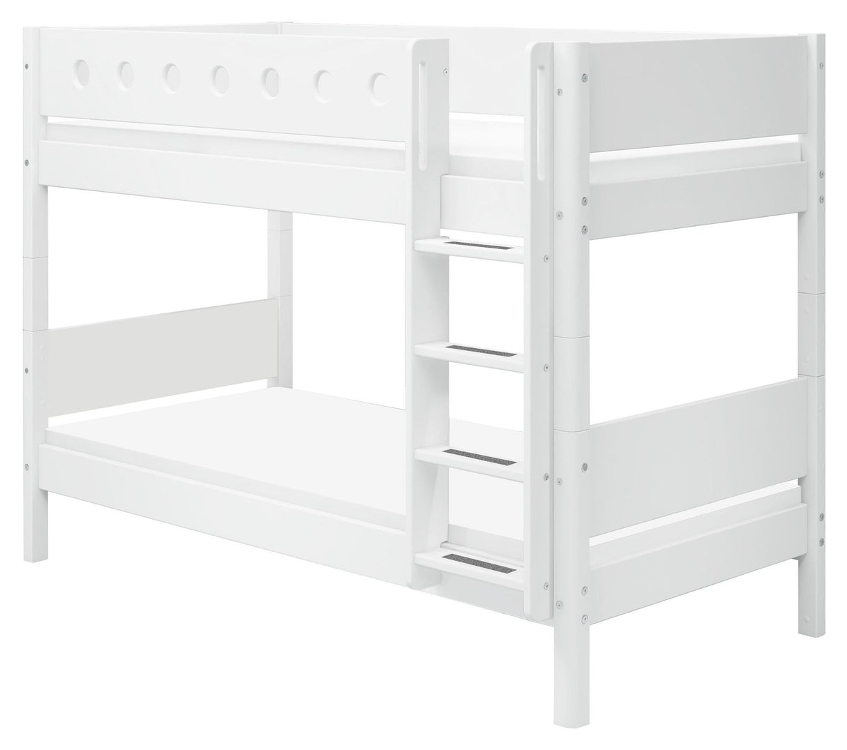 Flexa White Bunk Bed, 200x90