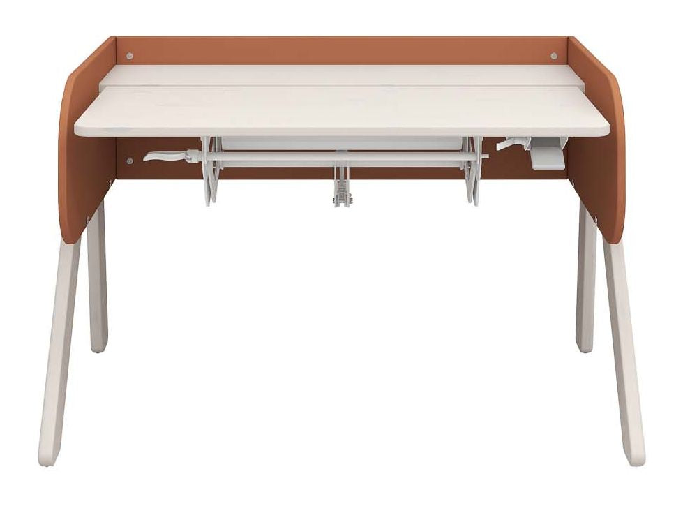 Woody Desk, Gray w. pink/pine