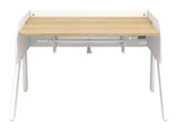 Woody Desk, White/Oak