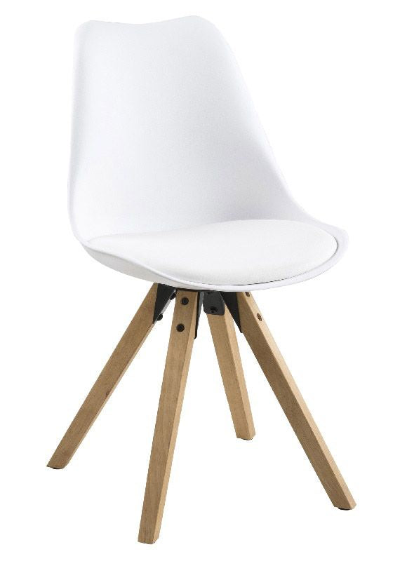 Pleasure, Dining Chair, White