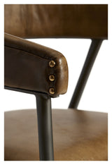 Fuhrhome London XL Dining chair - Patina Brown