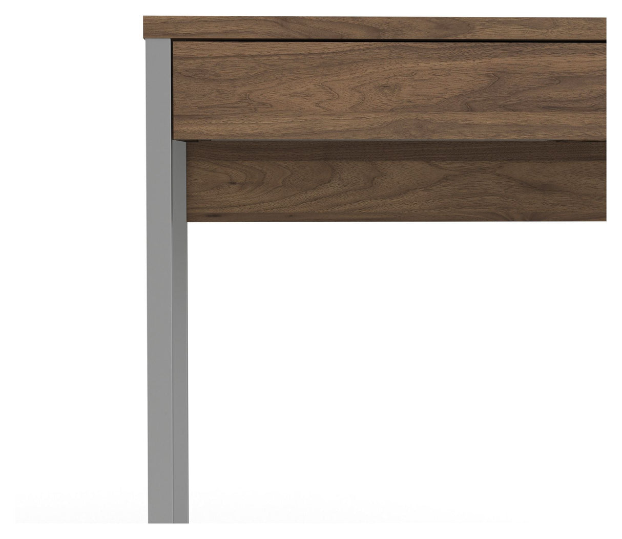 Function Plus Desk - Dark Wood