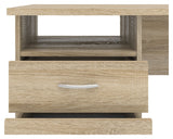 Function Desk - Light wood w/3 drawers