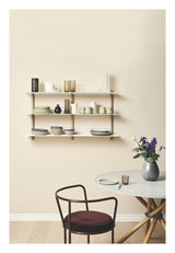 Nivo shelf D, Large, light oak/white