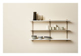 Nivo shelf D, Large, light oak/white