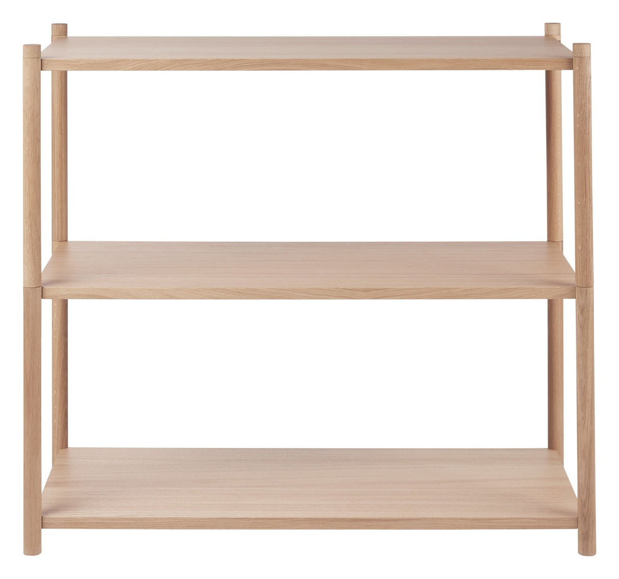 Scene rack A, light oak