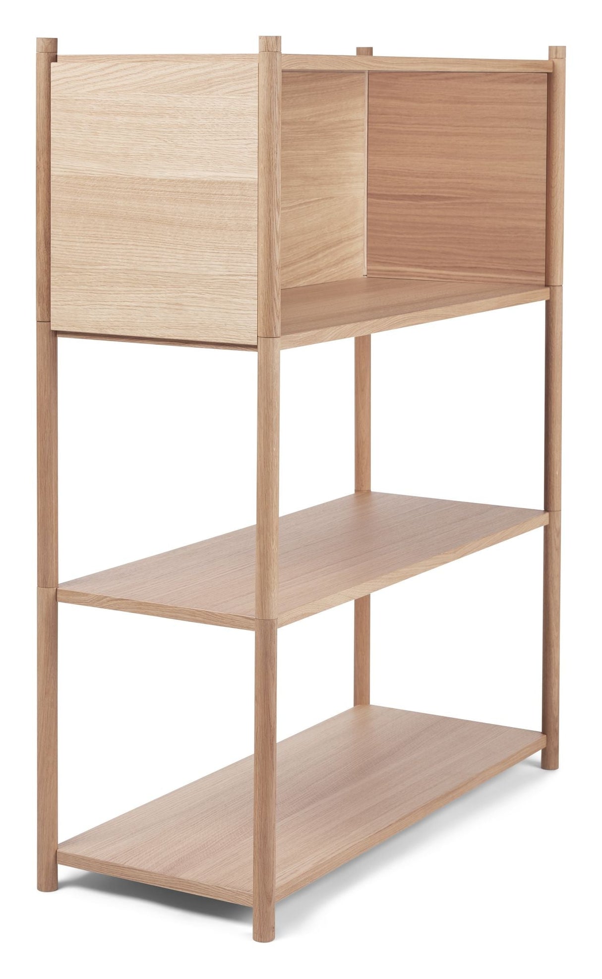 Scene rack B, light oak