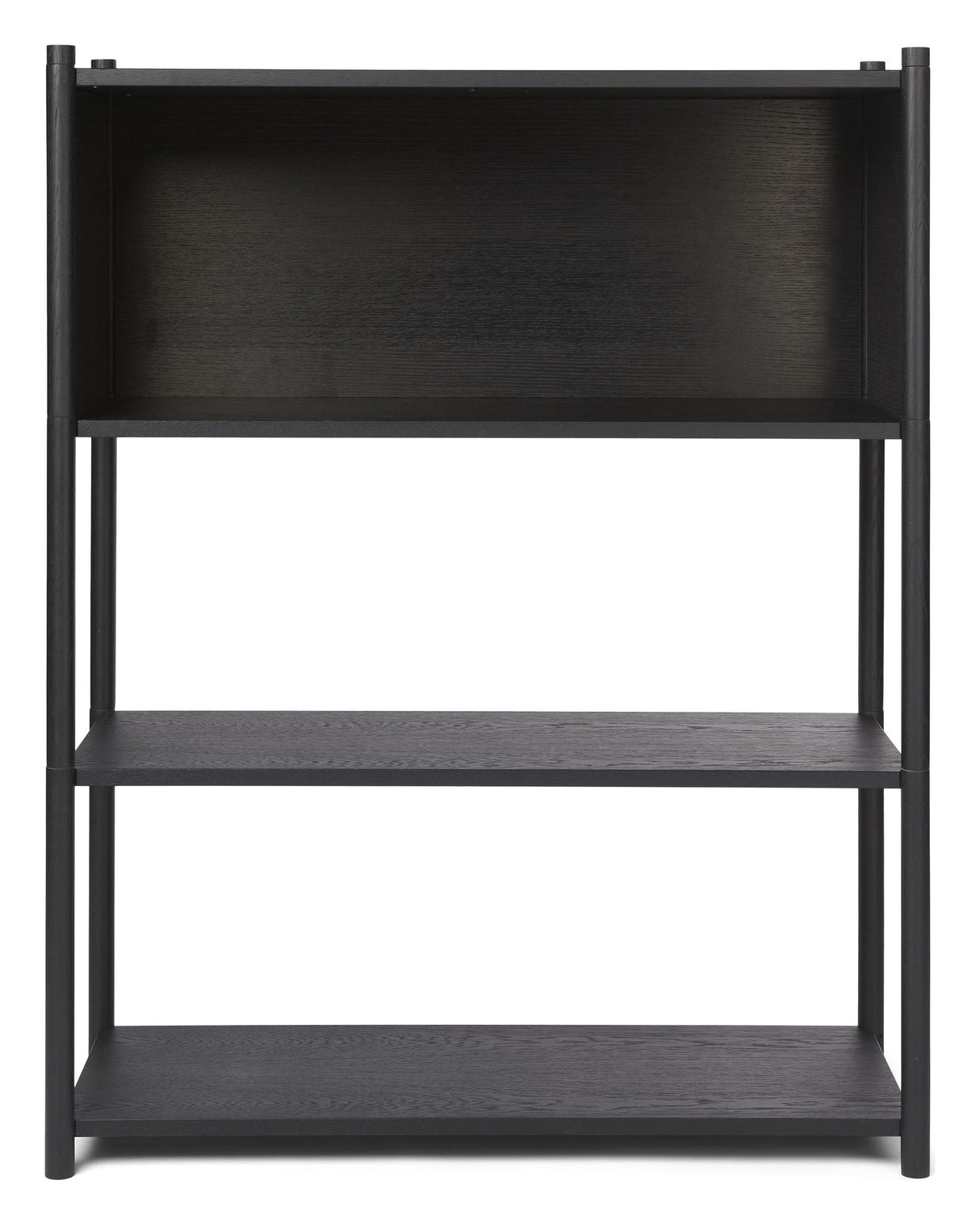 Scene rack B, black oak