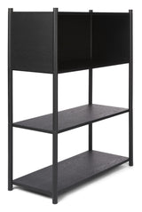 Scene rack B, black oak