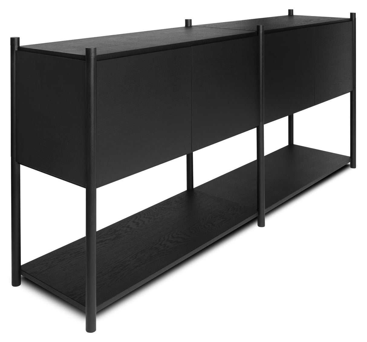 Scene Rack H, Black Oak