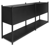 Scene Rack H, Black Oak