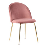 Geneva Dining chair, Rosa velour