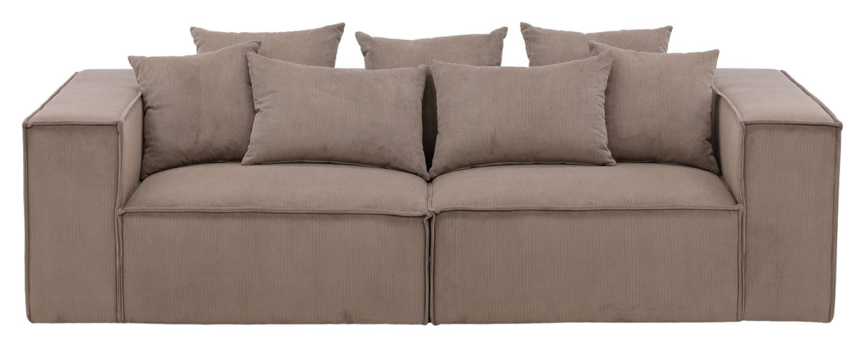 Gillholmen 3-seater sofa - Brown manchester