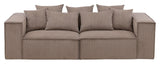 Gillholmen 3-seater sofa - Brown manchester