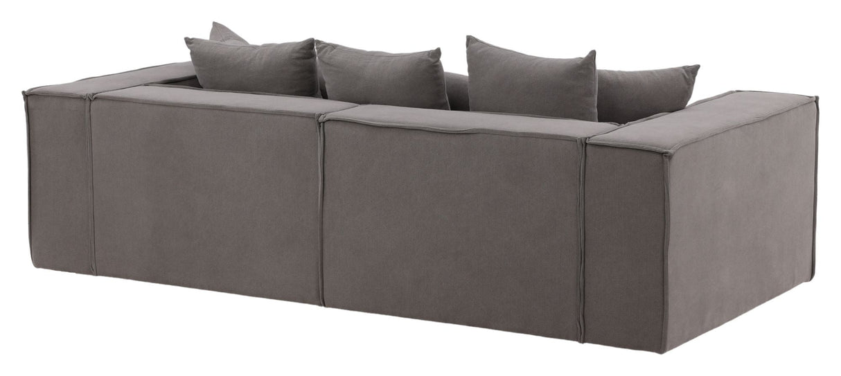 Gillholmen 3-seater sofa - Gray linen