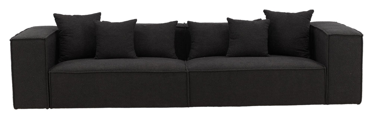 Gillholmen 3-seater sofa - Black boucle