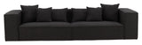 Gillholmen 3-seater sofa - Black boucle