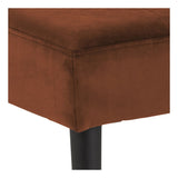 Glory Bench, Copper Velour