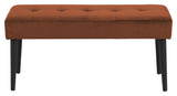 Glory Bench, Copper Velour