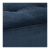 Glory bench, navy velvet