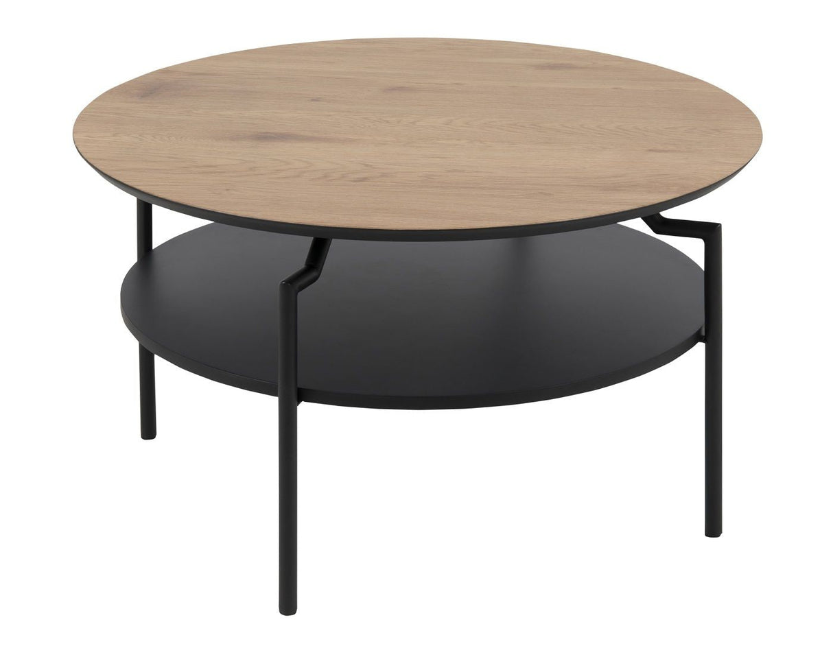 Goldington Coffee Table Ø80, Black