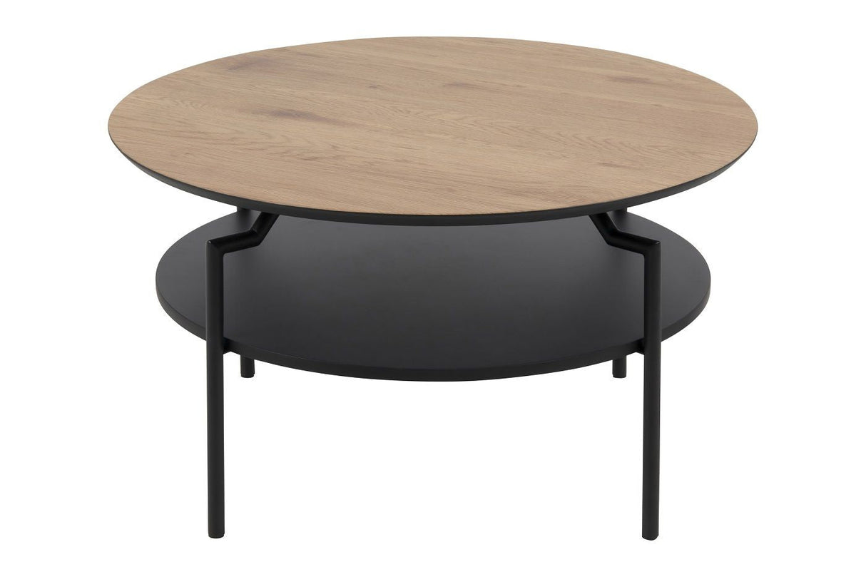 Goldington Coffee Table Ø80, Black