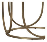 Gwyneth Coffee Table, Gold/White