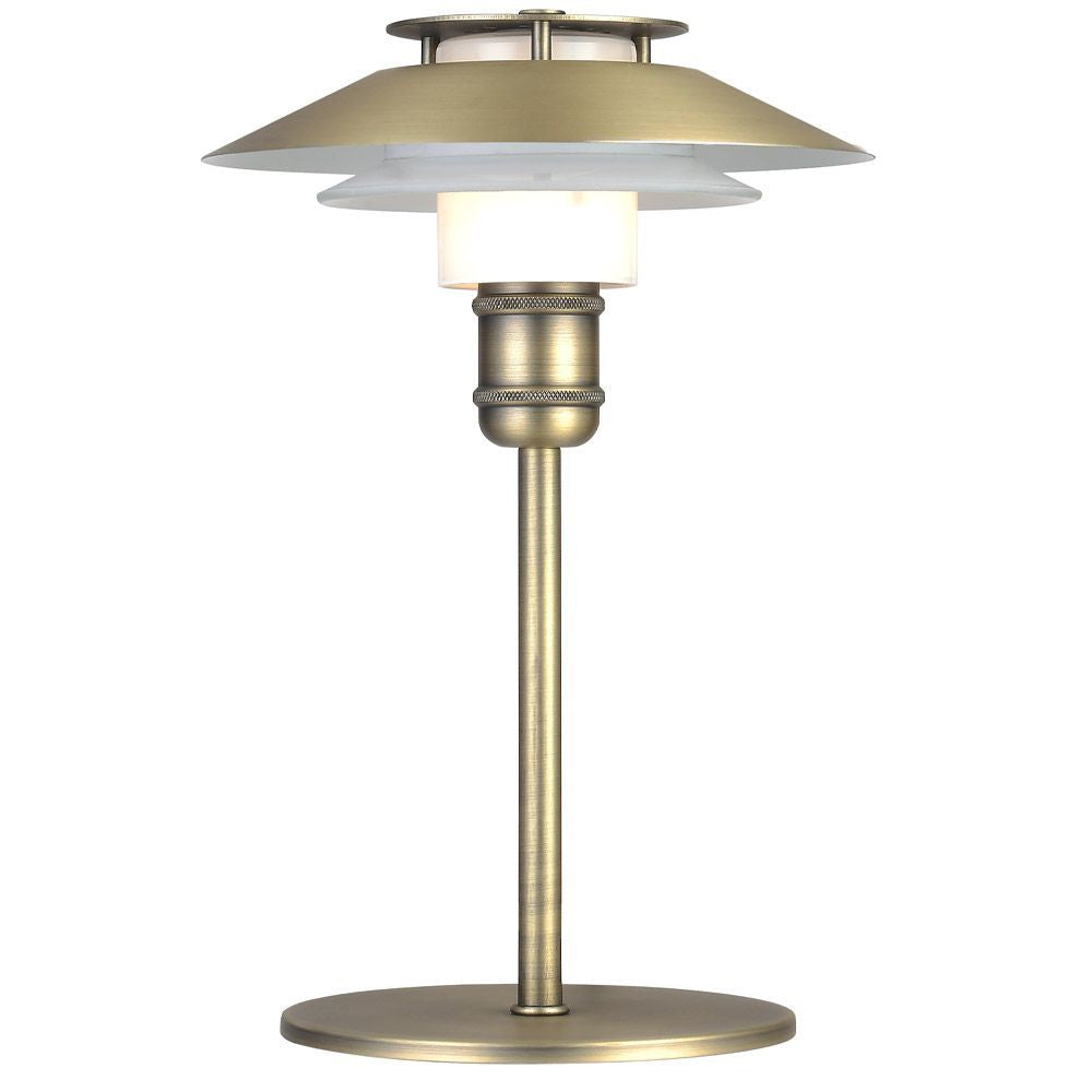 Halo Design 1123 Table lamp Ø18, Oxidized brass