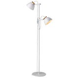 Halo Design ÅRHUS floor lamp 2L Ø18, White, Wood