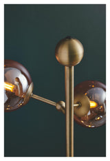 Halo Design ATOM Floor Lamp Antique Brass 6xG9