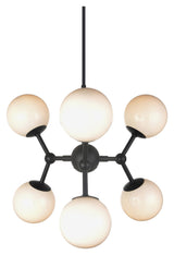 Halo Design ATOM Chandelier, Opal