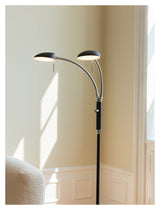 Hudson Floor lamp with 2 arms, Antique