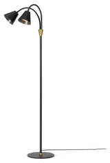 Cozy Floor Lamp 2 arms, Graphite Black