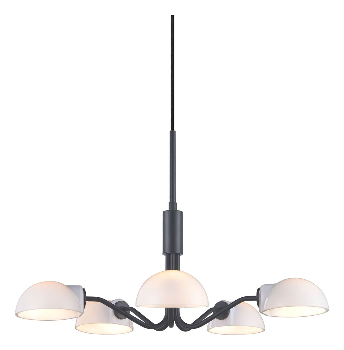 Halo Design Copenhagen mini Chandelier, Black