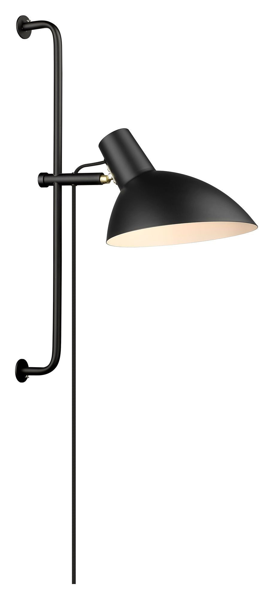 Halo Design METROPOLE Grande Wall Lamp, Black