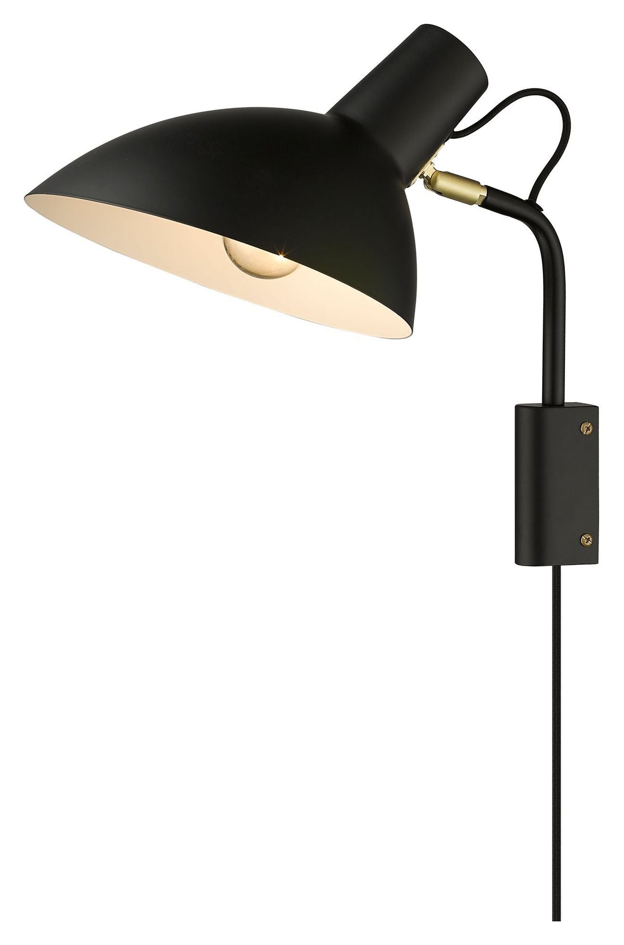 Halo Design METROPOLE Wall Lamp, Black