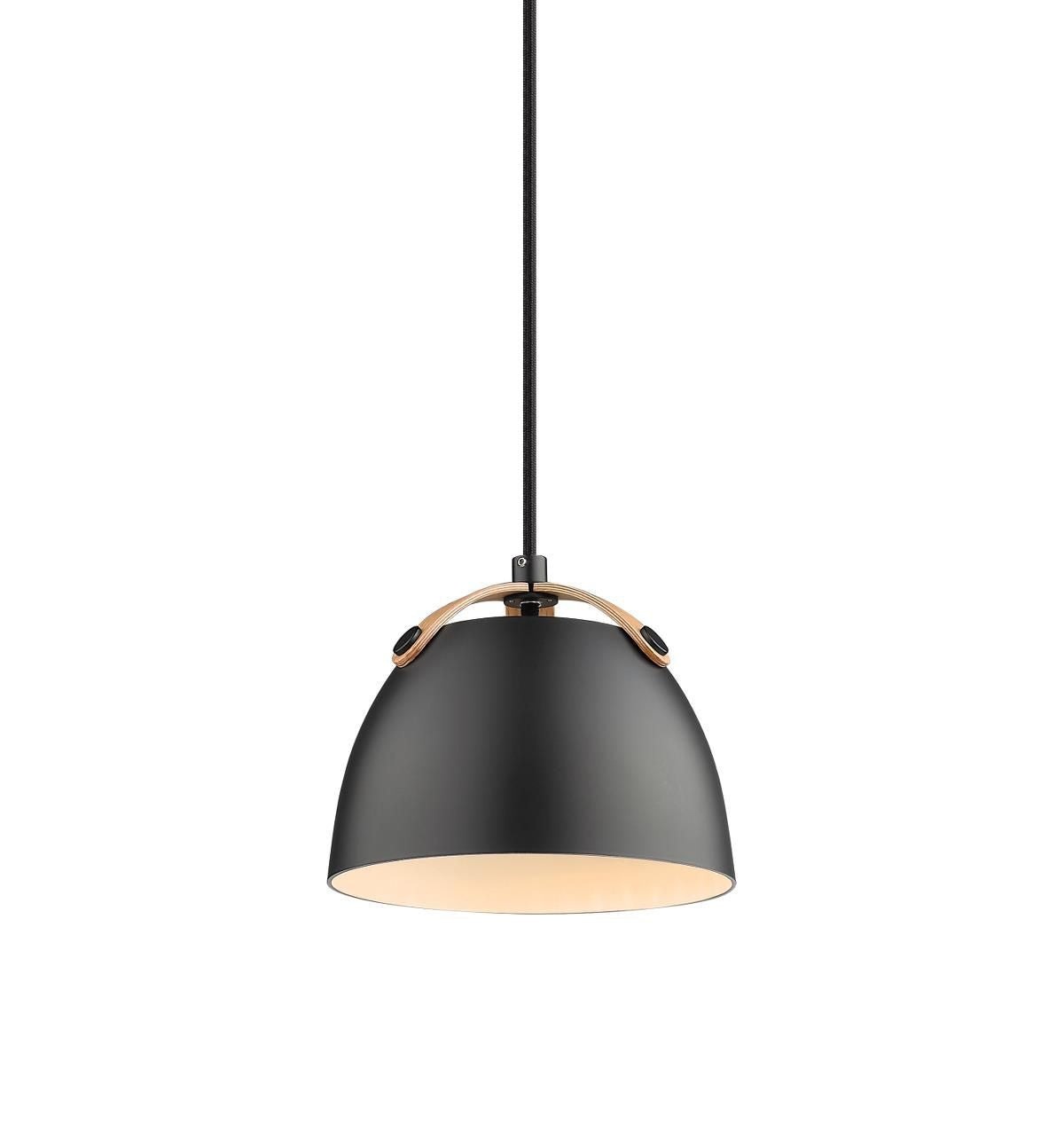 Halo Design OSLO Pendant luminaire Ø16 black, oak