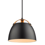 Halo Design OSLO Pendant luminaire Ø24 black, oak