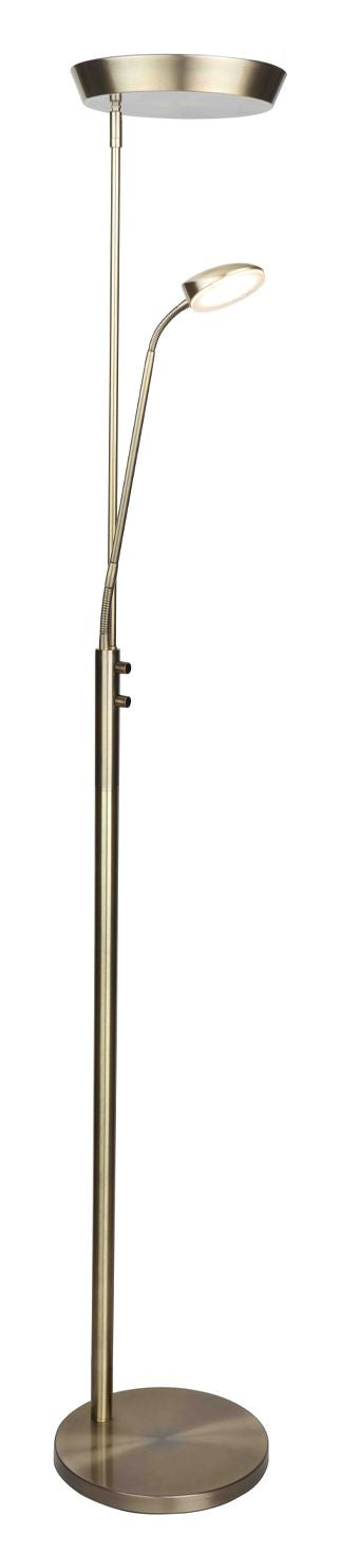 Halo Design Vegas Combi Floor Lamp Antique Brass