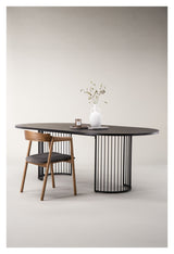 Hamneskär Dining table 220x110 - Black