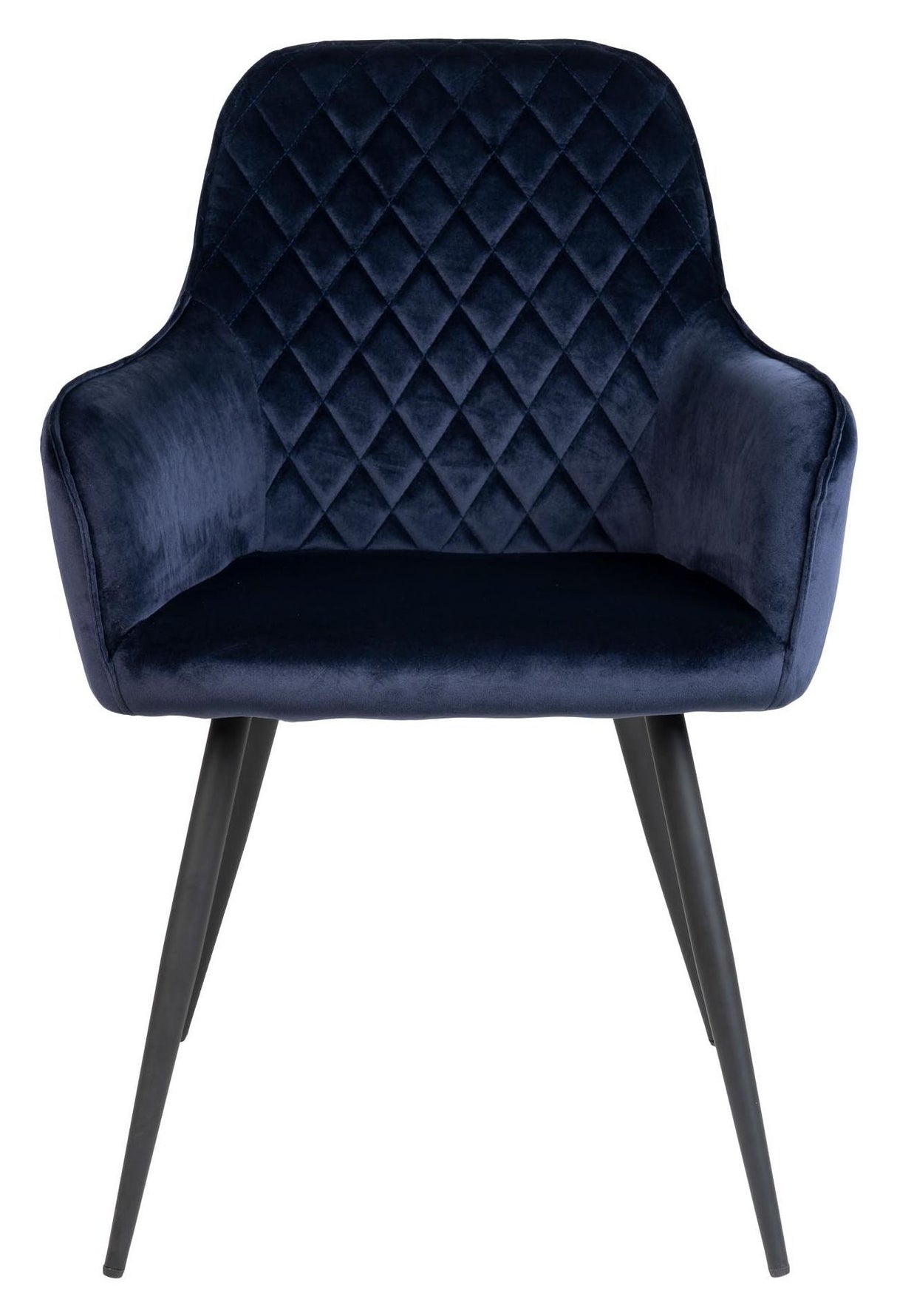 Harbo Dining Chair, Blue Velvet