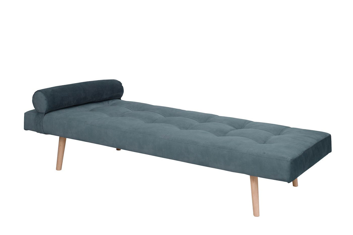 Harvey Daybed w. oak leg - Turquoise