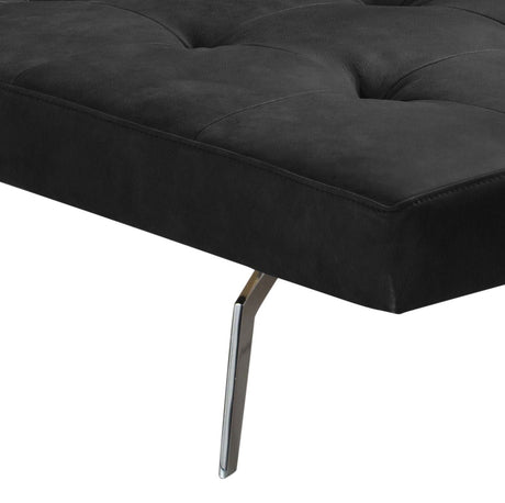 Harvey Daybed - Black Aniline Leather