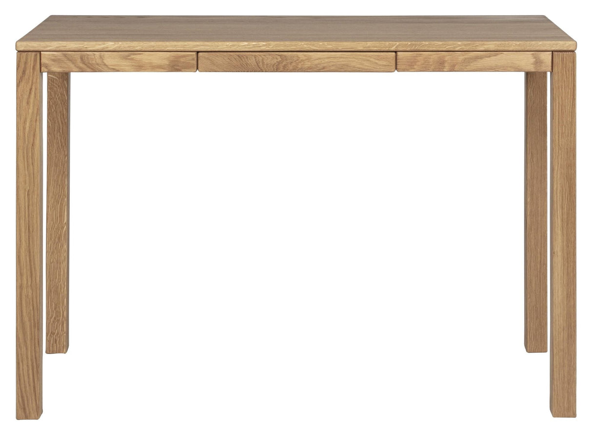 542 Desk with drawer, 110x46, Oiled oak