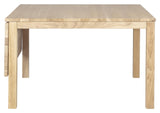 Classic 5D Coffee table with flap, 85x85, Oiled oak