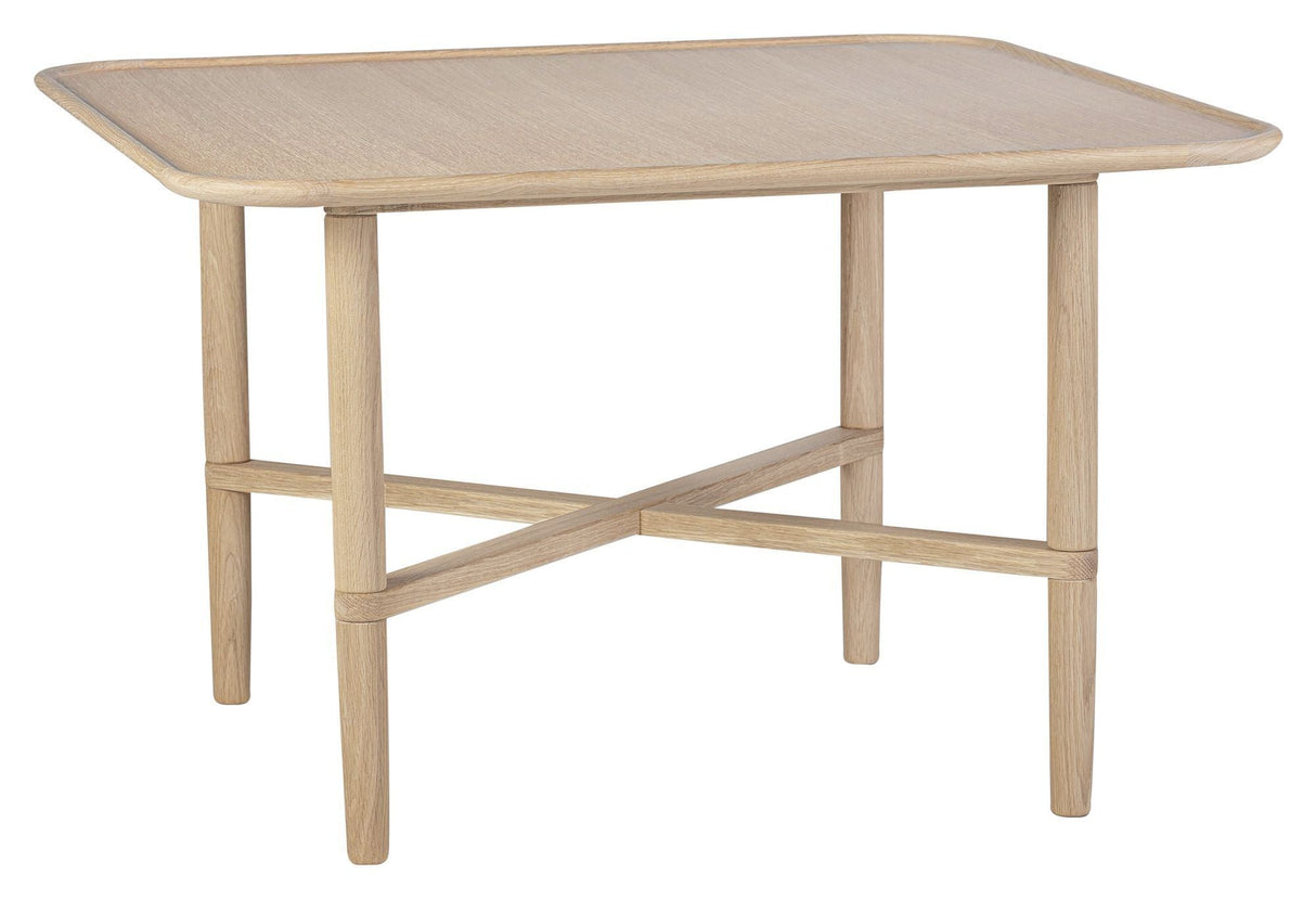 Opus 17 Coffee Table White Oak, 80x80