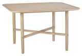 Opus 17 Coffee Table White Oak, 80x80