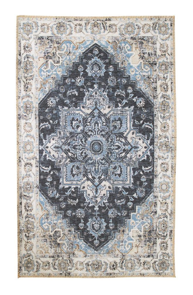 Havana Rug, Blue, 200x300